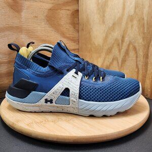 Under Armour Project Rock 4 Mens Blue Sneakers Size 8.5